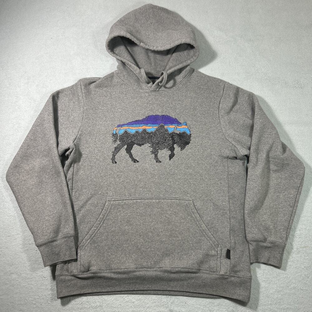 Patagonia Back for Good Uprisal Hoody Hoodie Mens Medium Ox Mountain Multicolor